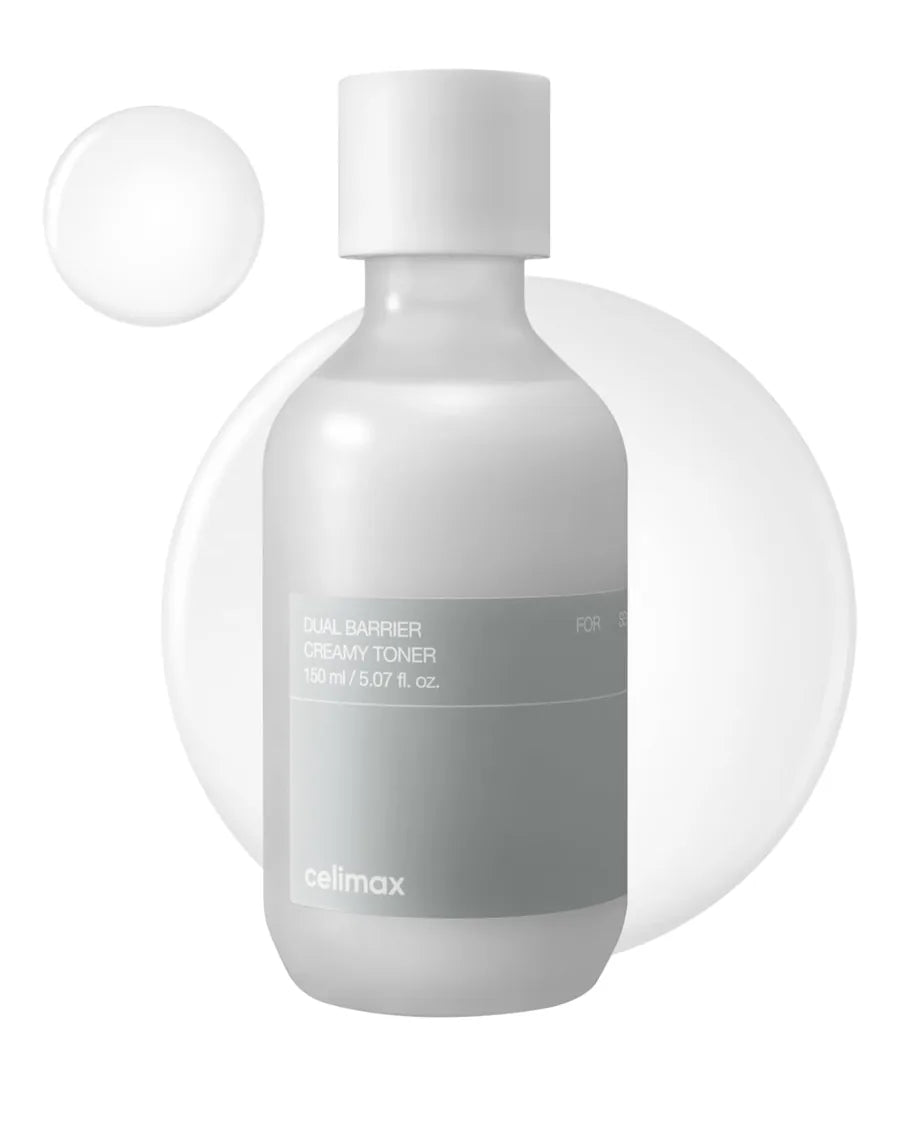 Celimax Dual Barrier Creamy Toner - Tônico Facial Cremoso Hidratante para Fortalecer a Barreira da Pele e Equilibrar a…