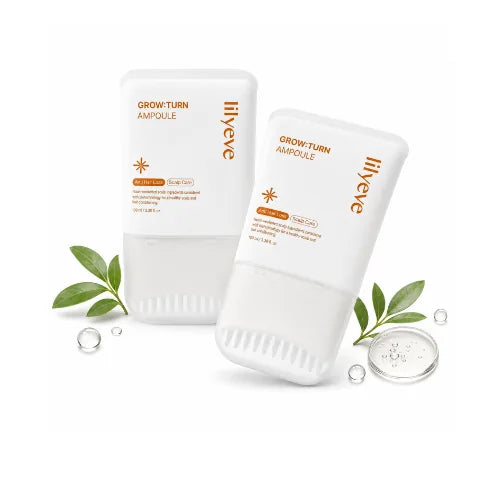 Combo 2 Unidades Lilyeve Hair Grow Care Serum Anti Queda de Cabelo com Exossomos Ampola 100ml Coreana