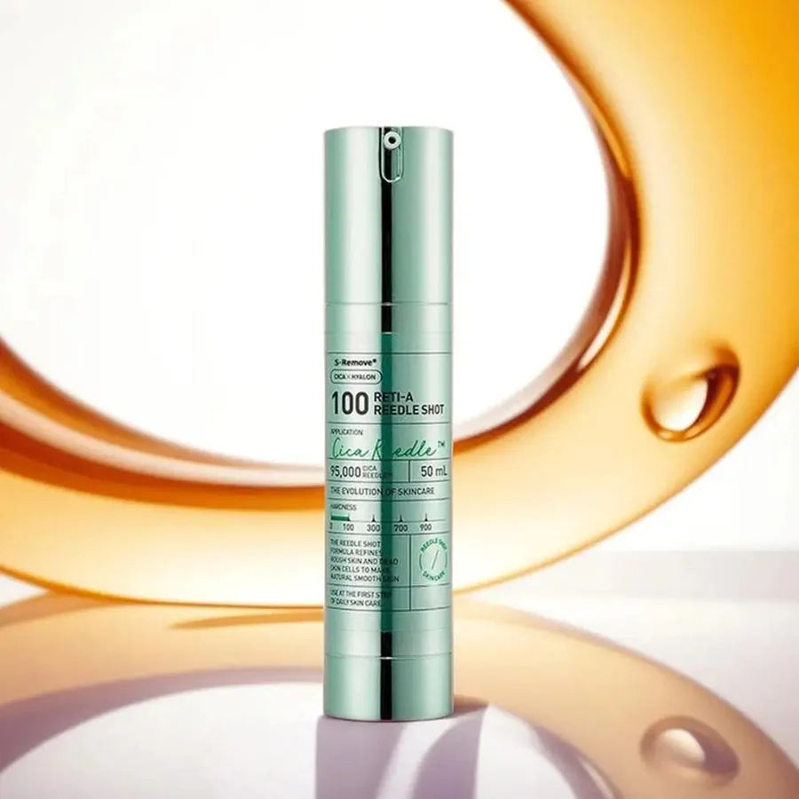 VT Reti-A Reedle Shot 100 com Retinol, HPR e Bakuchiol para Linhas Finas, Textura e Luminosidade - 50 ml
