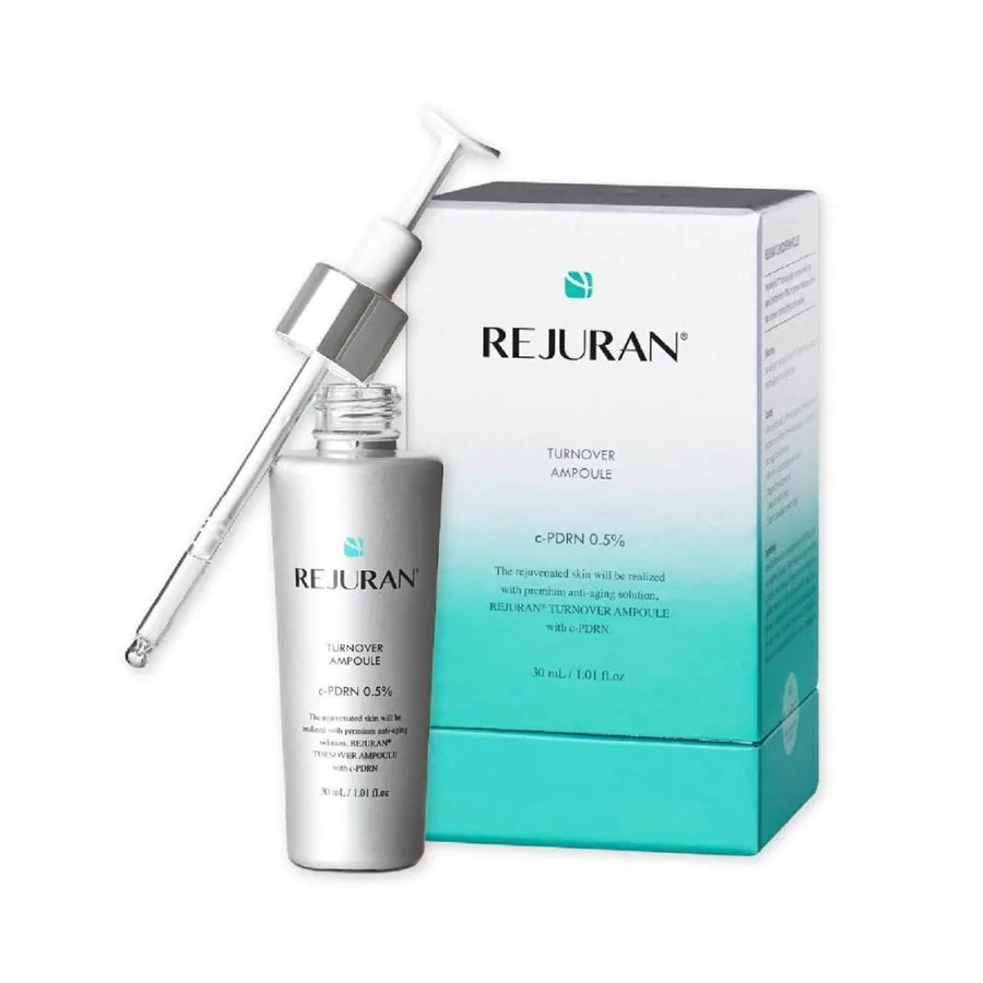 REJURAN Turnover Ampoule c-PDRN - Sérum Facial para Hidratação, Luminosidade e Textura