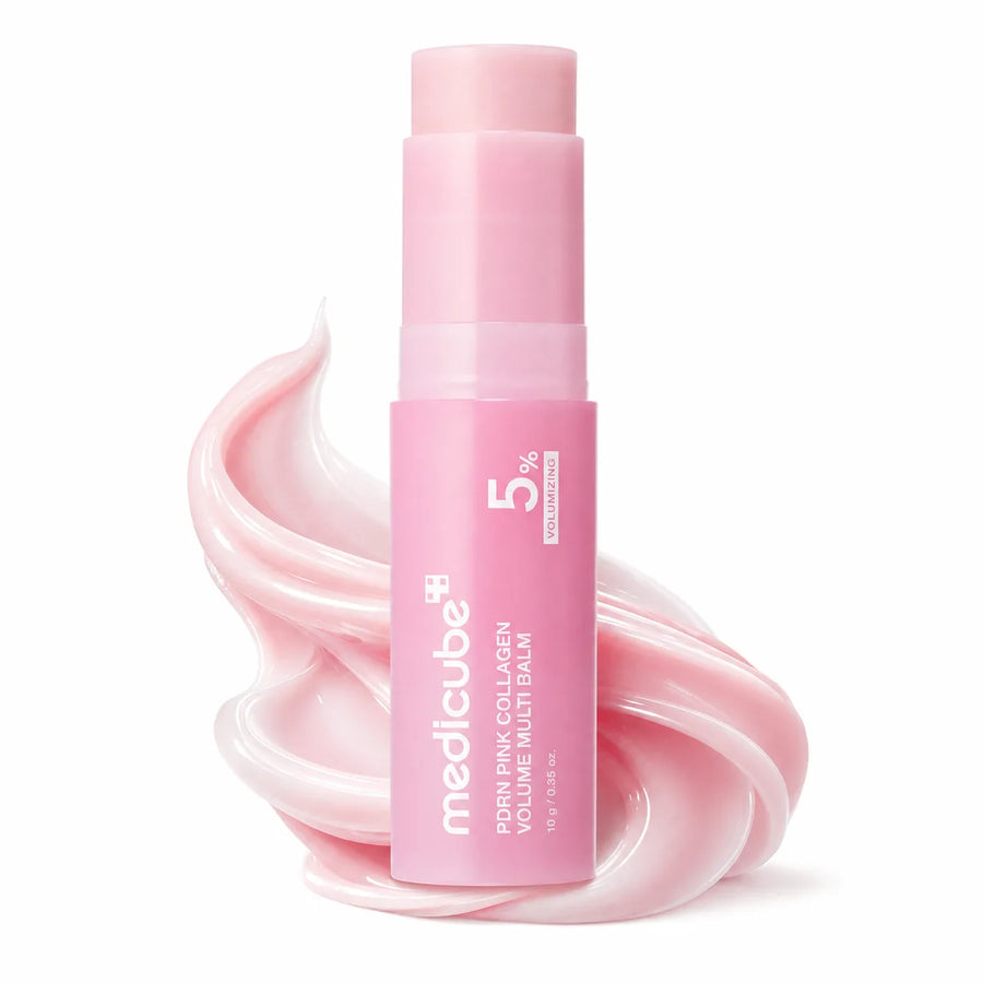 Medicube PDRN Pink Collagen Volume Multi Balm Stick - Bálsamo Coreano com PDRN, Colágeno e Volufiline para Linhas…