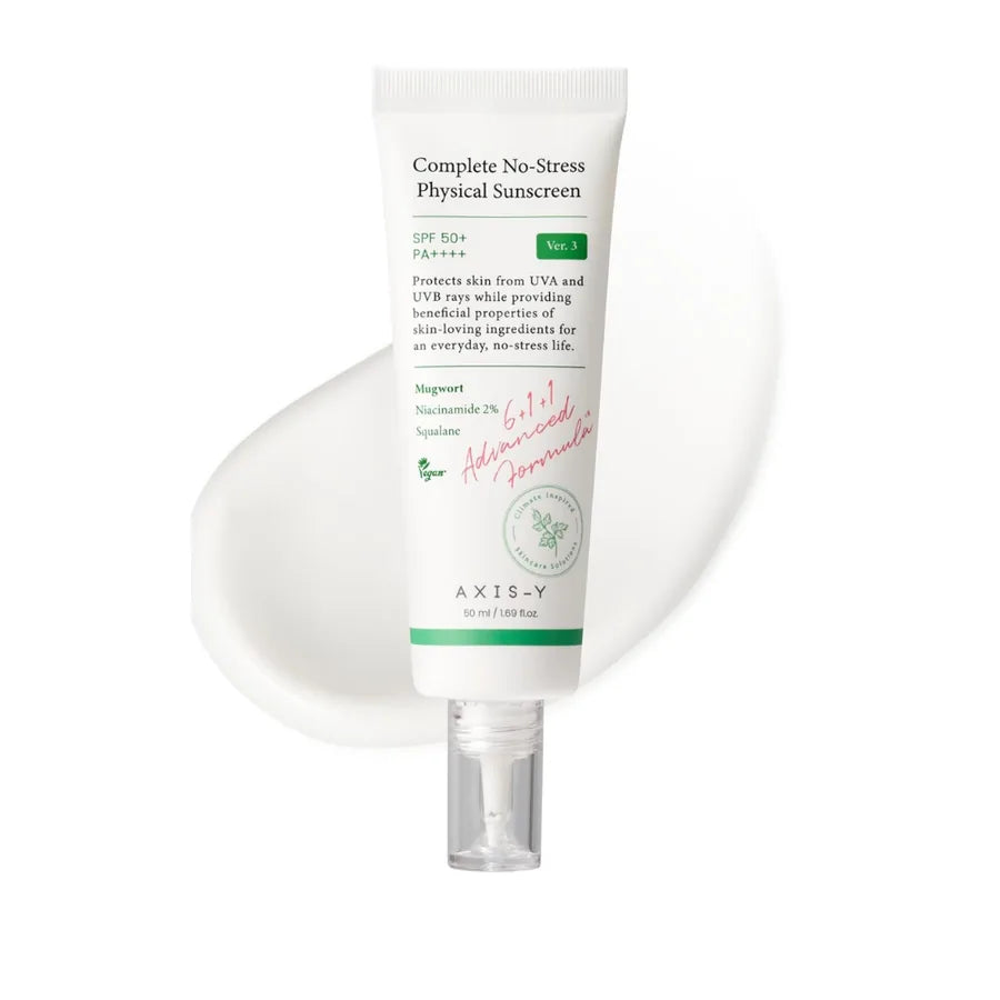 Protetor Solar Mineral Axis-Y - FPS 50 UVA/UVB, Hidratação Duradoura