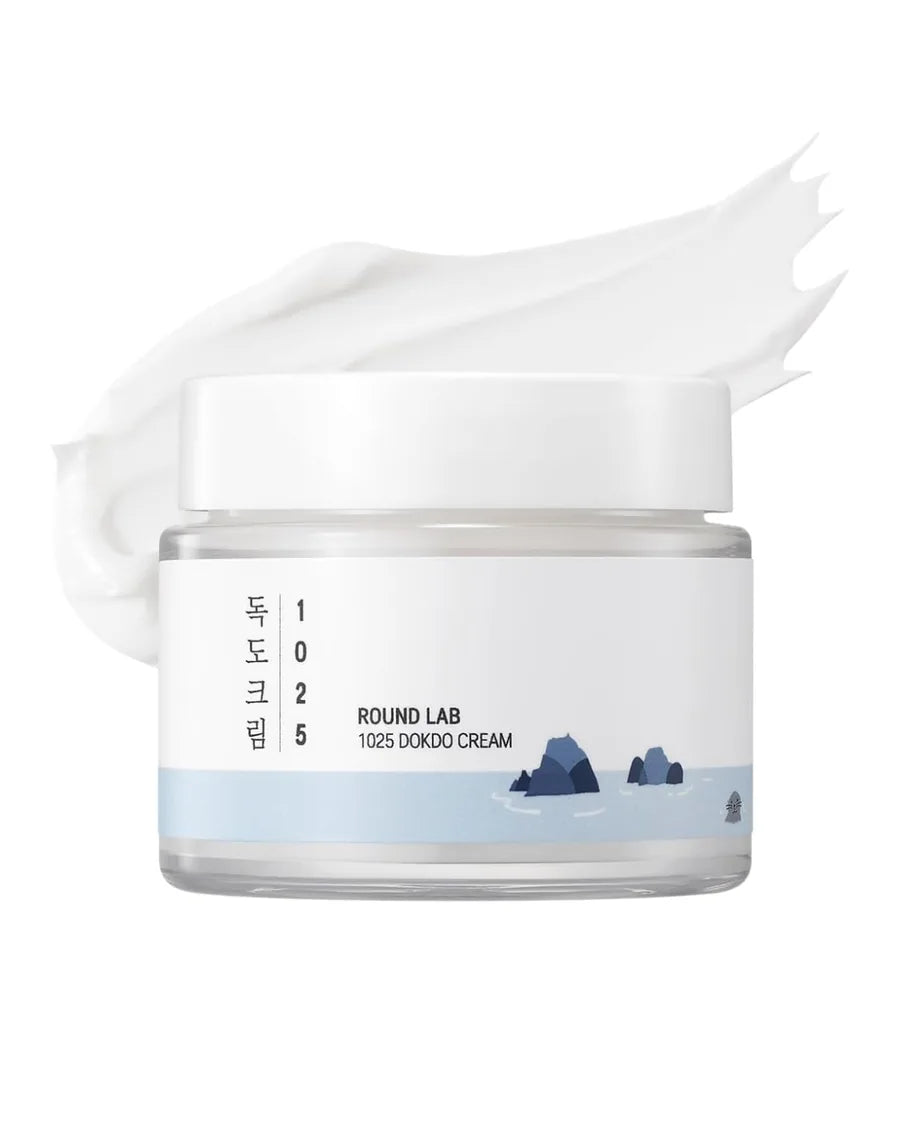 ROUND LAB Birch Juice Moisturizing Cream 80ml - Creme Hidratante Facial Coreano Hidratação Intensa e Viço para Pele…
