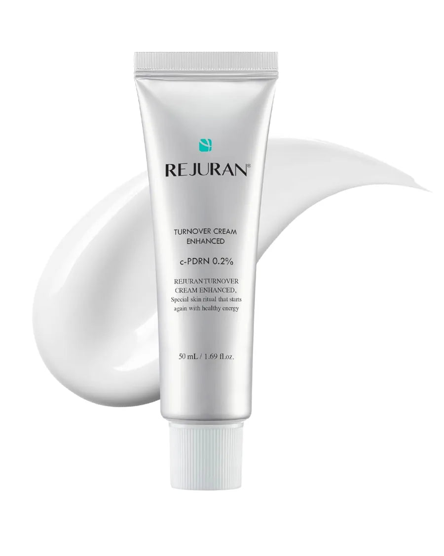 REJURAN Turnover Cream Enhanced com DOT c-PDRN - Creme Facial para Hidratação, Firmeza e Luminosidade