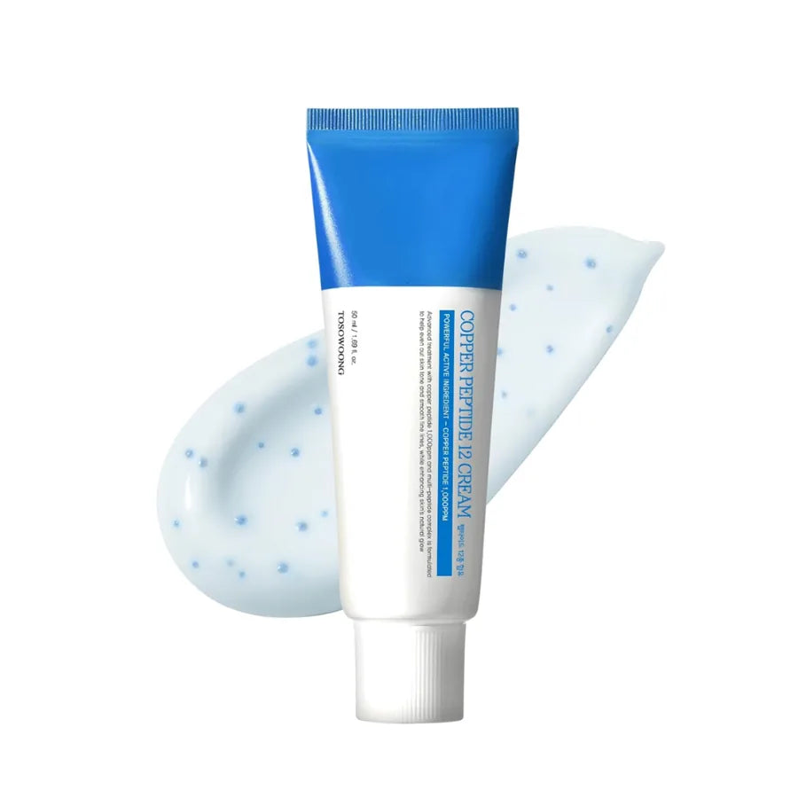 Creme Hidratante Peptideo de Cobre Poseeword 12 com GHK-Cu e Multipetídeos Firmeza e Renovação da Pele
