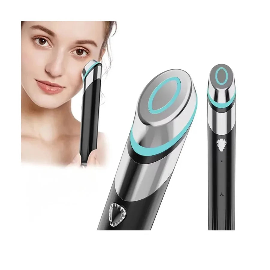 Glow Skin 4 em 1 - Aparelho Facial com Microcorrente, LED, Vibração e Aquecimento para Cuidados com Firmeza e…
