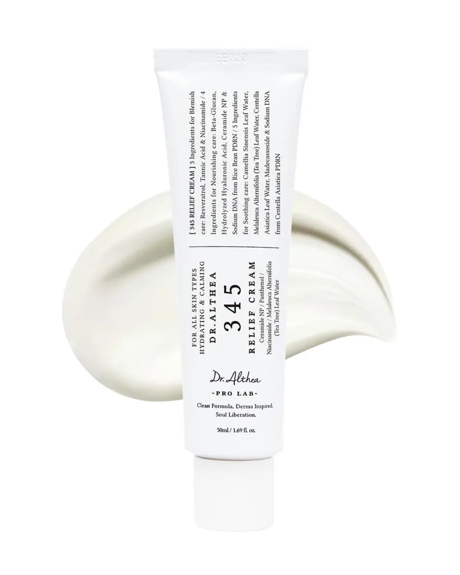 Creme Facial Dr. Althea 345 Relief - Hidratante para Pele Sensível e Acneica