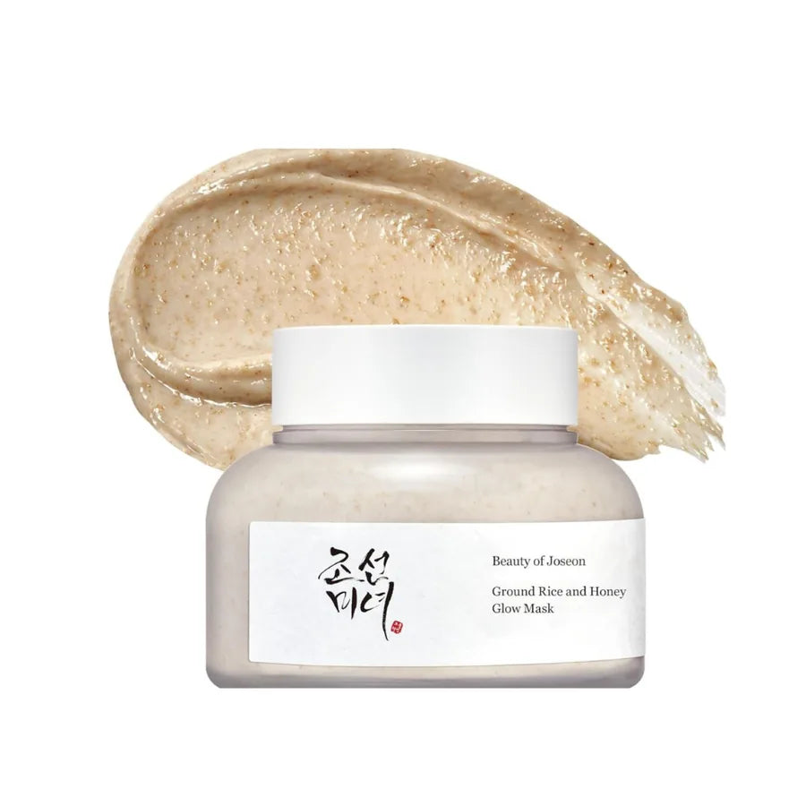Beauty of Joseon Ground Rice and Honey Glow Mask - Máscara Facial com Arroz, Mel e Caulim para Luminosidade e Textura…