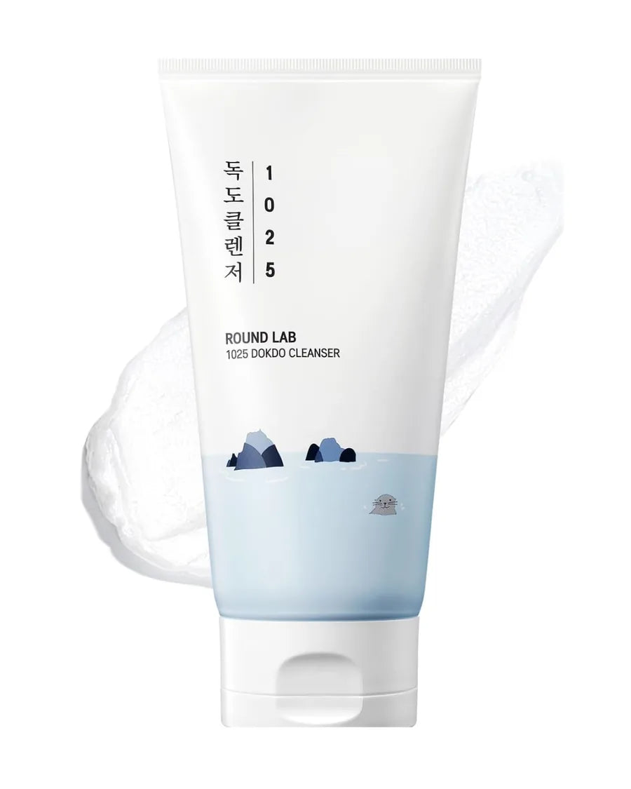 ROUND LAB 1025 Cleanser - Limpador Facial Baixo pH para Pele Sensível