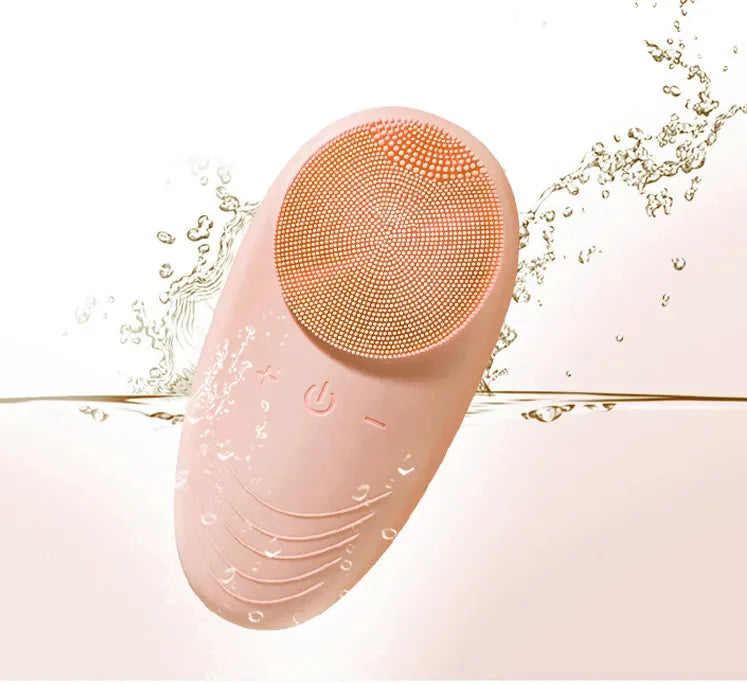 Escova de Limpeza Facial Elétrica de Silicone Jody - À Prova d’Água, Limpeza e Massageador de Poros