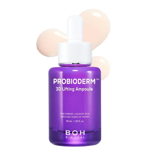 BIOHEAL BOH Probioderm 3D Lifting Ampoule 30ml - Sérum Coreano para Firmeza, Elasticidade e Contorno Facial