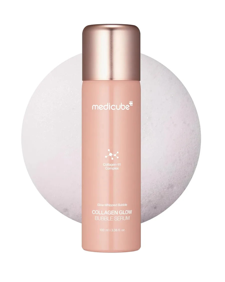 Medicube Collagen Glow Bubble Serum com Colágeno, Niacinamida e Ácido Hialurônico - 100 ml