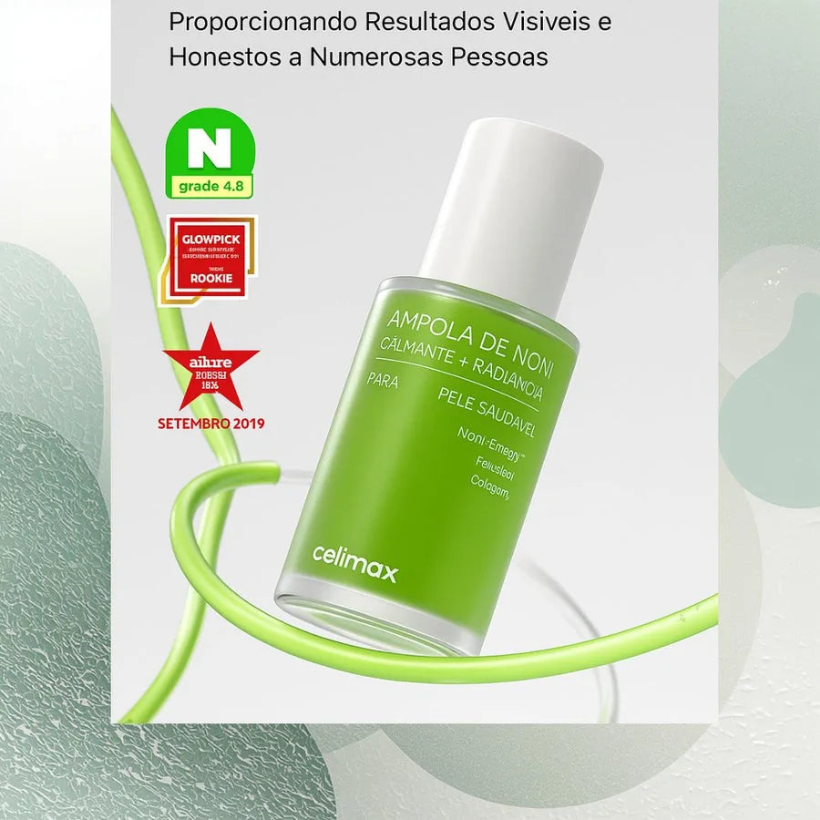 Serum Hidratante Calmante com Noni, Ácido Hialurônico CELIMAX  - Hidrata, Acalma e Anti Sinais - foto 2