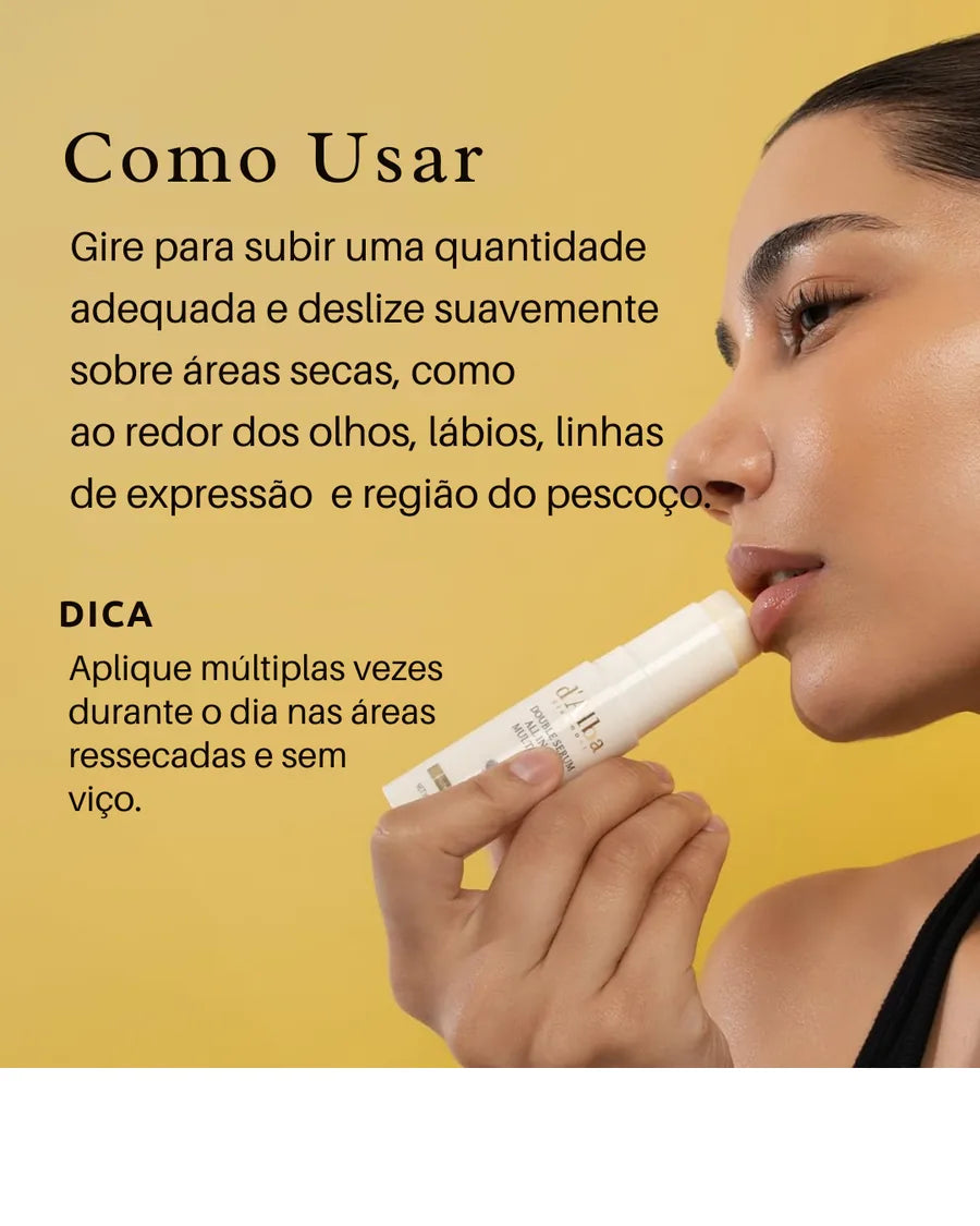 d’Alba White Truffle Double Serum Multi Balm - Balm Multifuncional com Vitamina C e Colágeno Vegano - foto 2