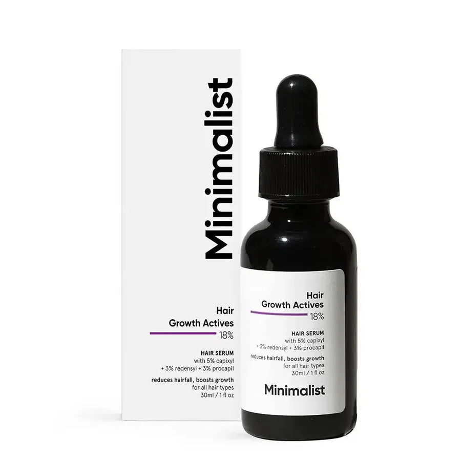 Serum Minimalist 18% para Estímulo de Crescimento e Fortalecimento Capilar - soro natural para reparação e cuidados… - foto 2