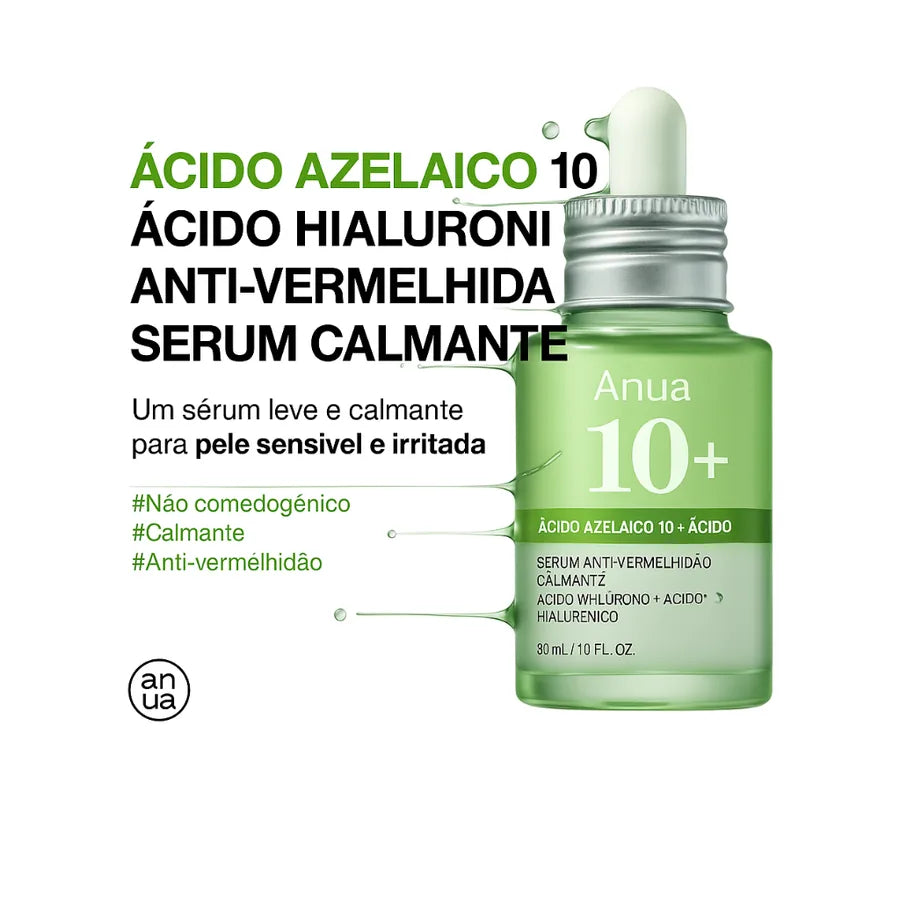 Anua Sérum Facial com Ácido Azelaico 10%, Pantenol e Ácido Hialurônico para Tom, Textura e Oleosidade - foto 2