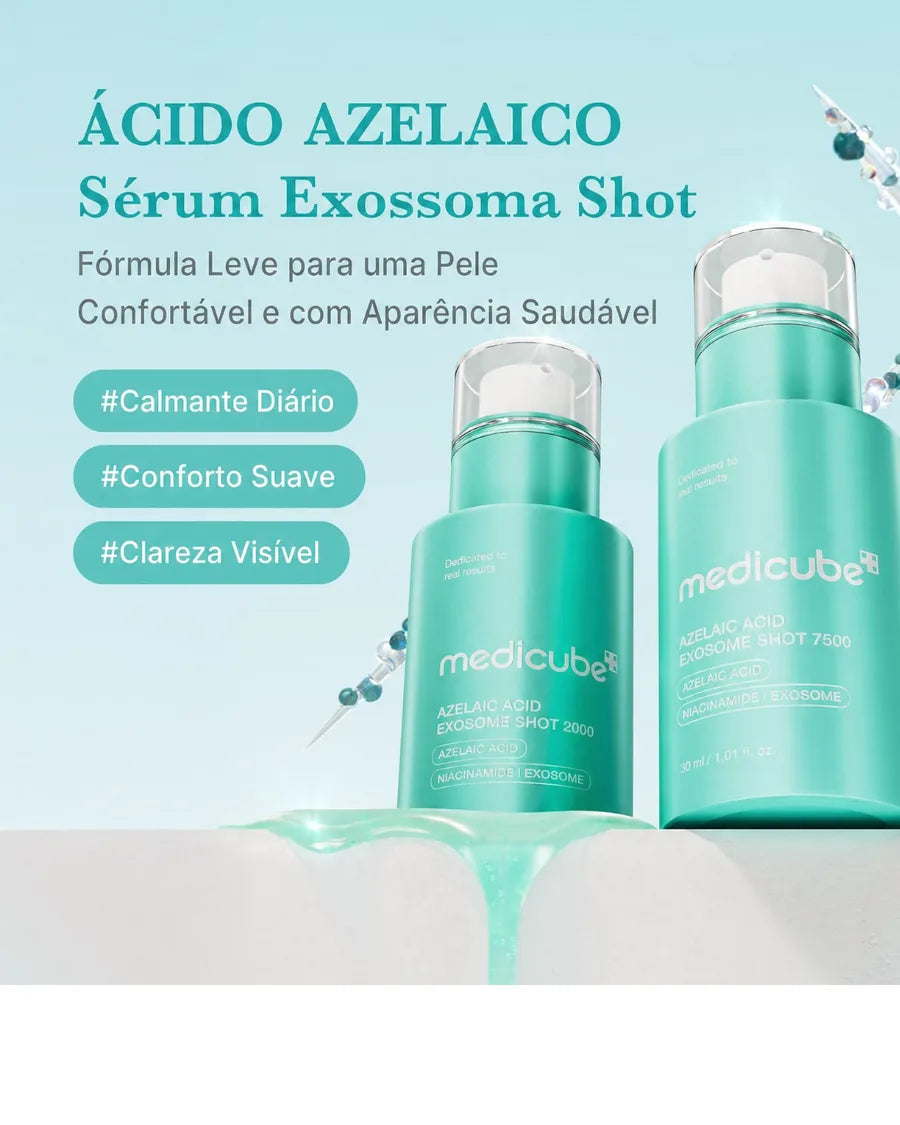 Medicube Exosome Shot Azelaic Acid 7.500 PPM - Sérum Facial com Ácido Azelaico, Niacinamida e Espículas - foto 2