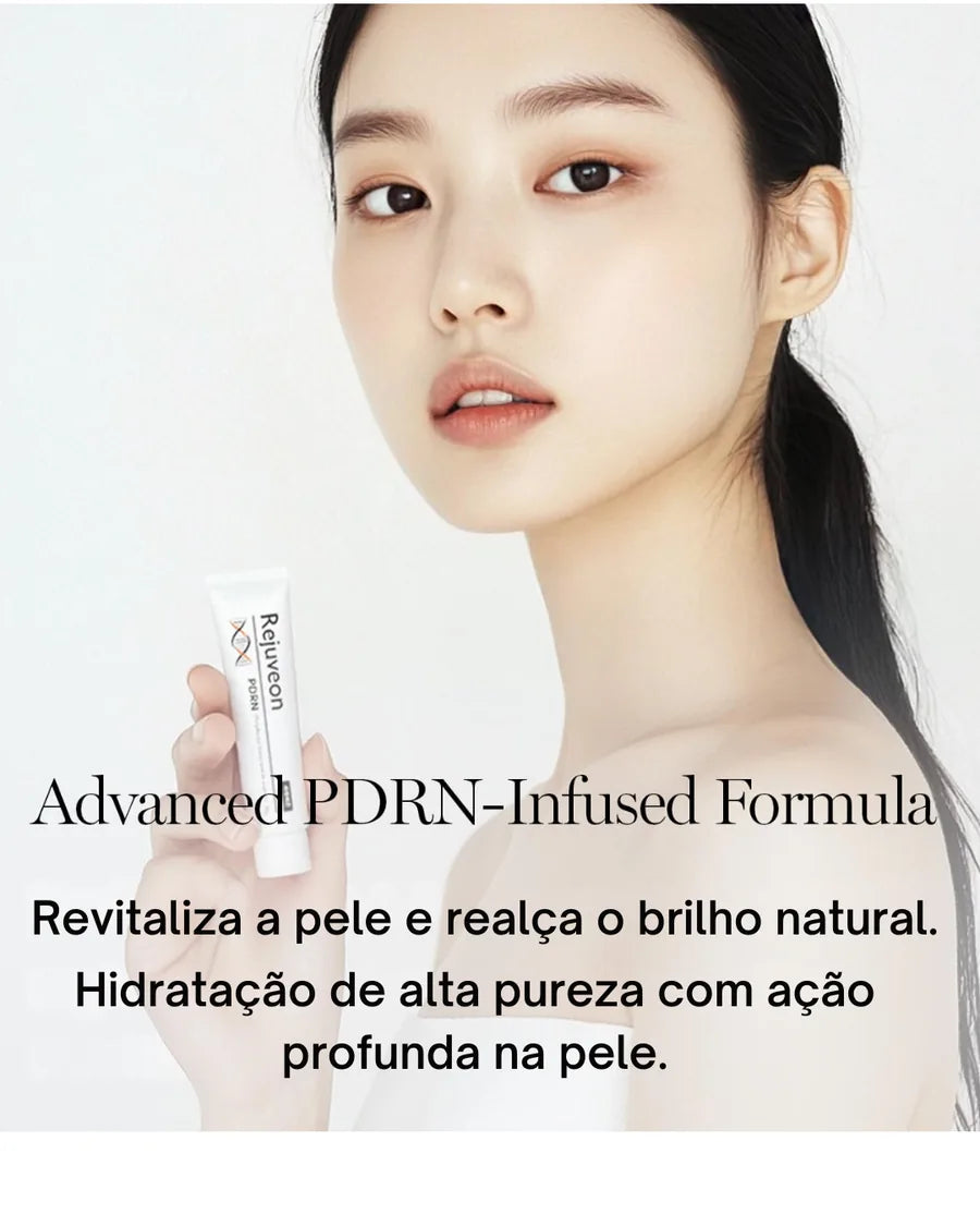 Rejuveon Advanced PDRN Cream - Hidratante Facial Coreano com PDRN de Alta Pureza, Hidratação Profunda, Firmeza e Glow - foto 2