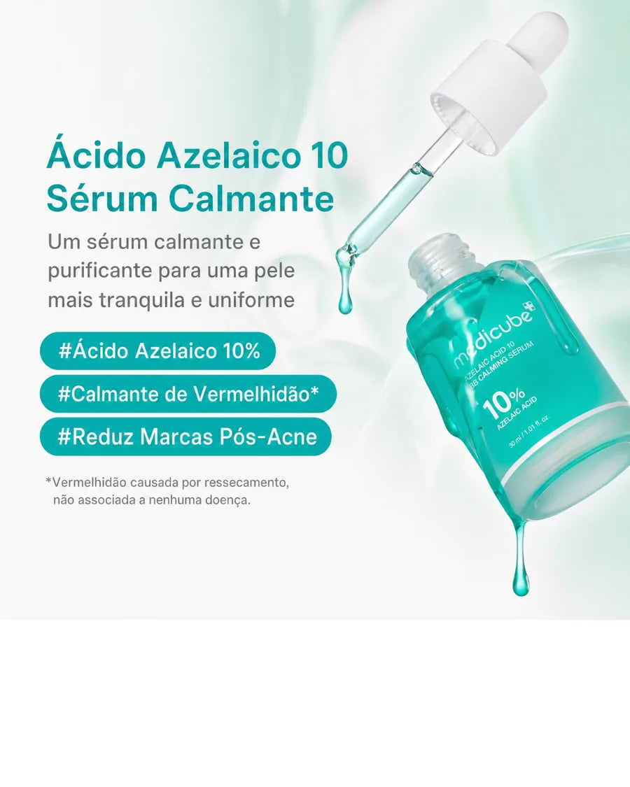 Medicube Sérum Facial com Ácido Azelaico 10%, Niacinamida e Pantenol para Oleosidade, Poros Visíveis e Tom Irregular - foto 2