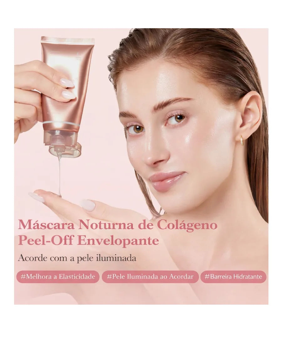 Máscara Facial Noturna Peel Off com Colágeno Medicube- Hidratação Profunda - foto 2
