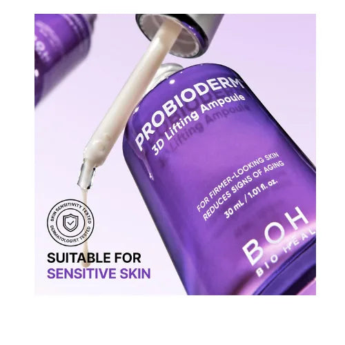 BIOHEAL BOH Probioderm 3D Lifting Ampoule 30ml - Sérum Coreano para Firmeza, Elasticidade e Contorno Facial - foto 2