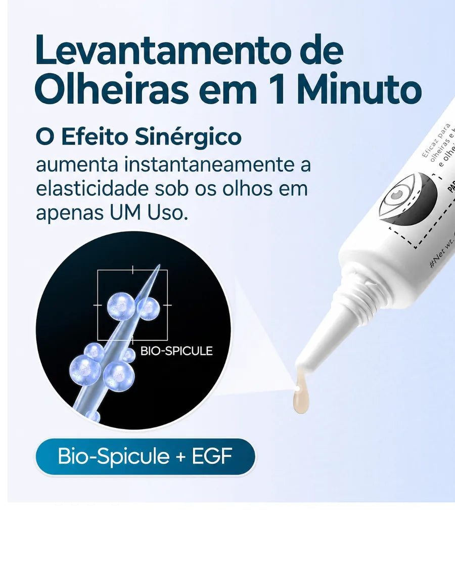 Eyephalt Eye Cream Dr. Melaxin - Hidratante para Olheiras, Bolsas e Inchaço com Bio-Spicule, EGF e Niacinamida - foto 2