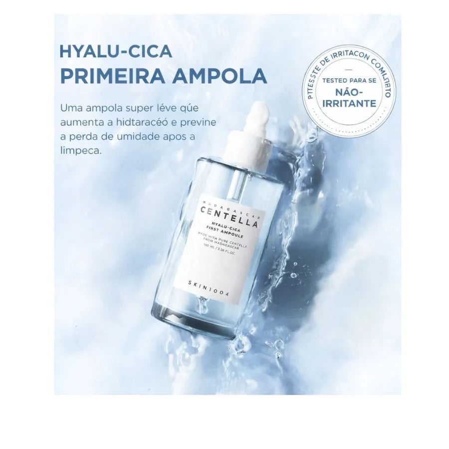 SKIN1004 Hyalu-CICA- Ampola Hidratante com Ácido Hialurônico e CICA para Pele Seca e Sensível - foto 2