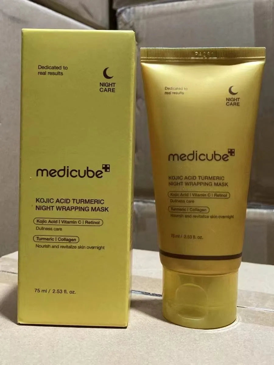 Máscara Noturna Peel Off de Cúrcuma Medicube | Com Colágeno para Hidratação Profunda da Pele - Skincare Coreano - foto 2