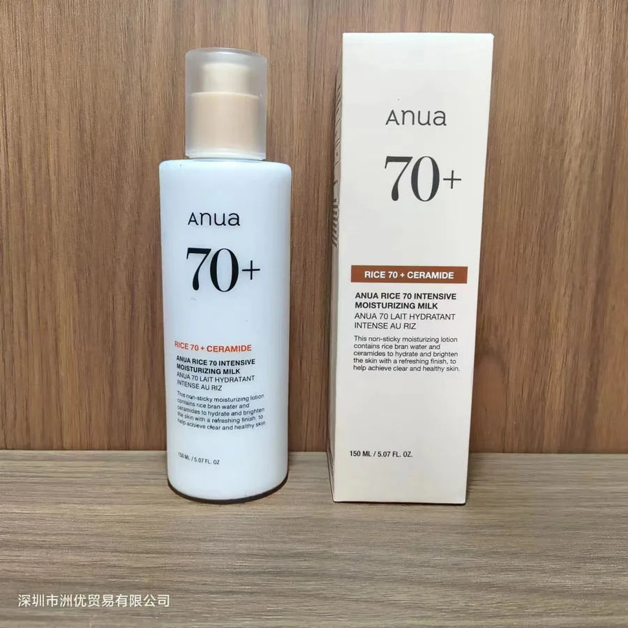 Loção Hidratante ANUA 70 com Água de Arroz e Niacinamida - Hidratação Diária, Brilho Natural e Efeito Glass Skin - foto 2