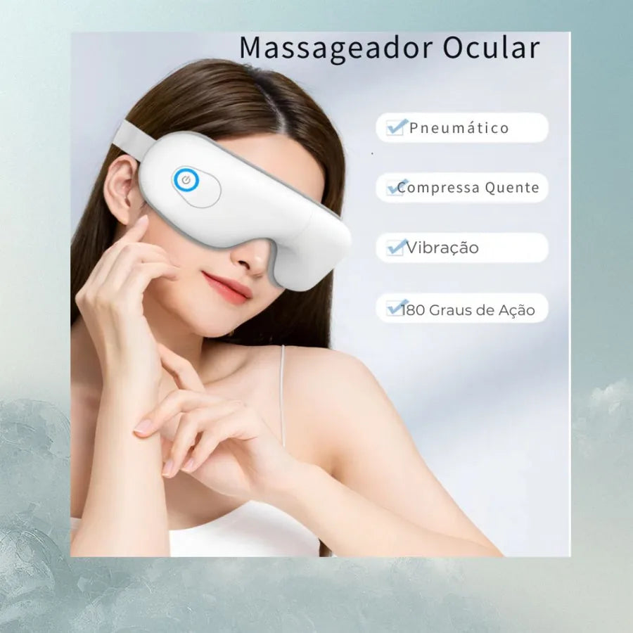 Massageador Ocular Wavve com Aquecimento, Compressão de Ar e Bluetooth - foto 2
