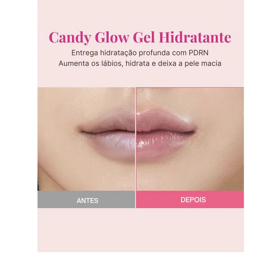 Medicube Pdrn Colágono Lip Mask Candy Glossy - Máscara Gel Para Lábios - foto 2