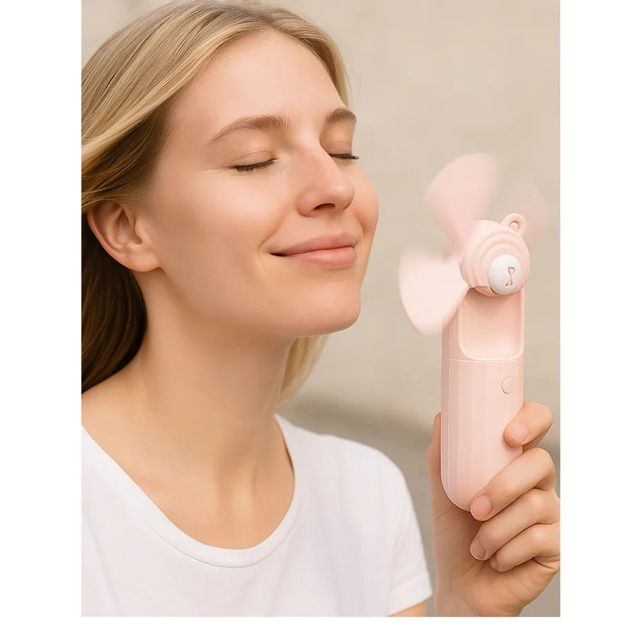Ventilador de Bolso com Carregador USB Portátil Kantu - Refrescância em Qualquer Lugar - KYEOMI - foto 2