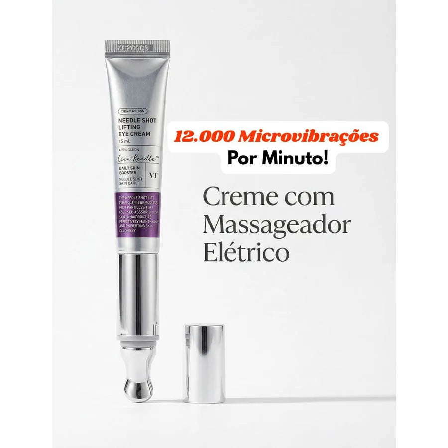 VT Reedle Shot Firming Eye Cream 15 ml - Creme para a Região dos Olhos com Aplicador Vibratório - foto 2