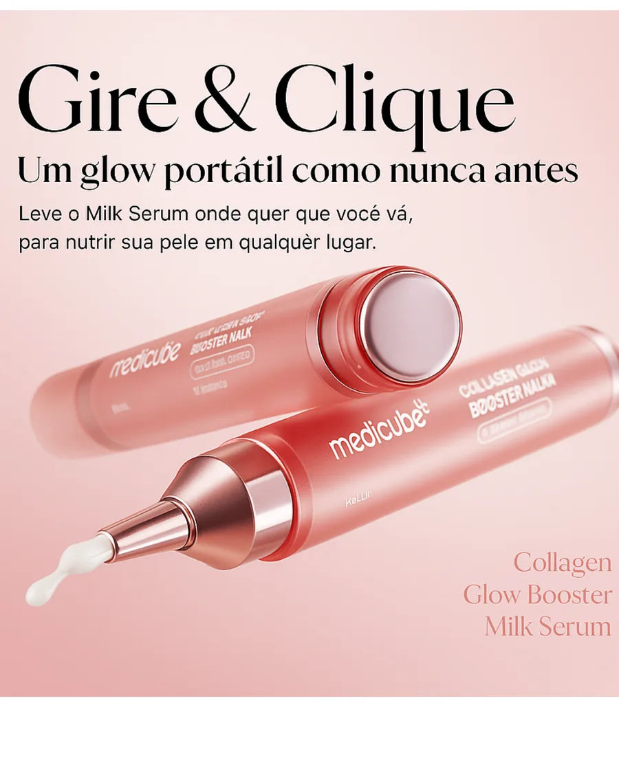 Medicube Colageno Glow Booster com Niacinamida, Proteína do Leite e Colágeno Hidrolisado - foto 2