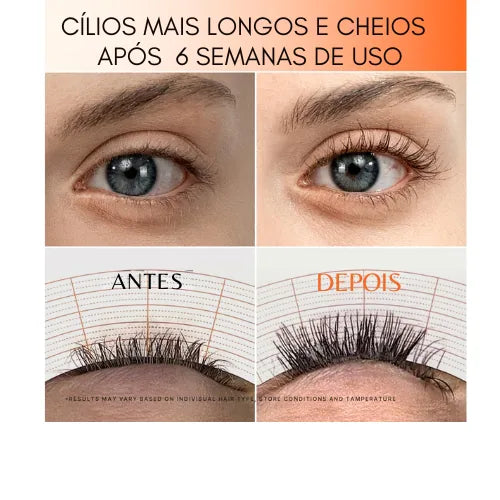 Lilyeve GROWTURN Sérum para Cílios 8ml com Exossomos e Peptídeos - Fortalecimento e Aparência de Maior Densidade - foto 2
