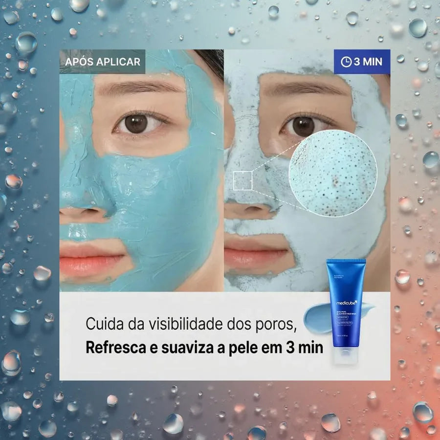 Máscara Zero Pore Cravos com AHA BHA PHA Medicube - Limpeza da Pele - foto 2