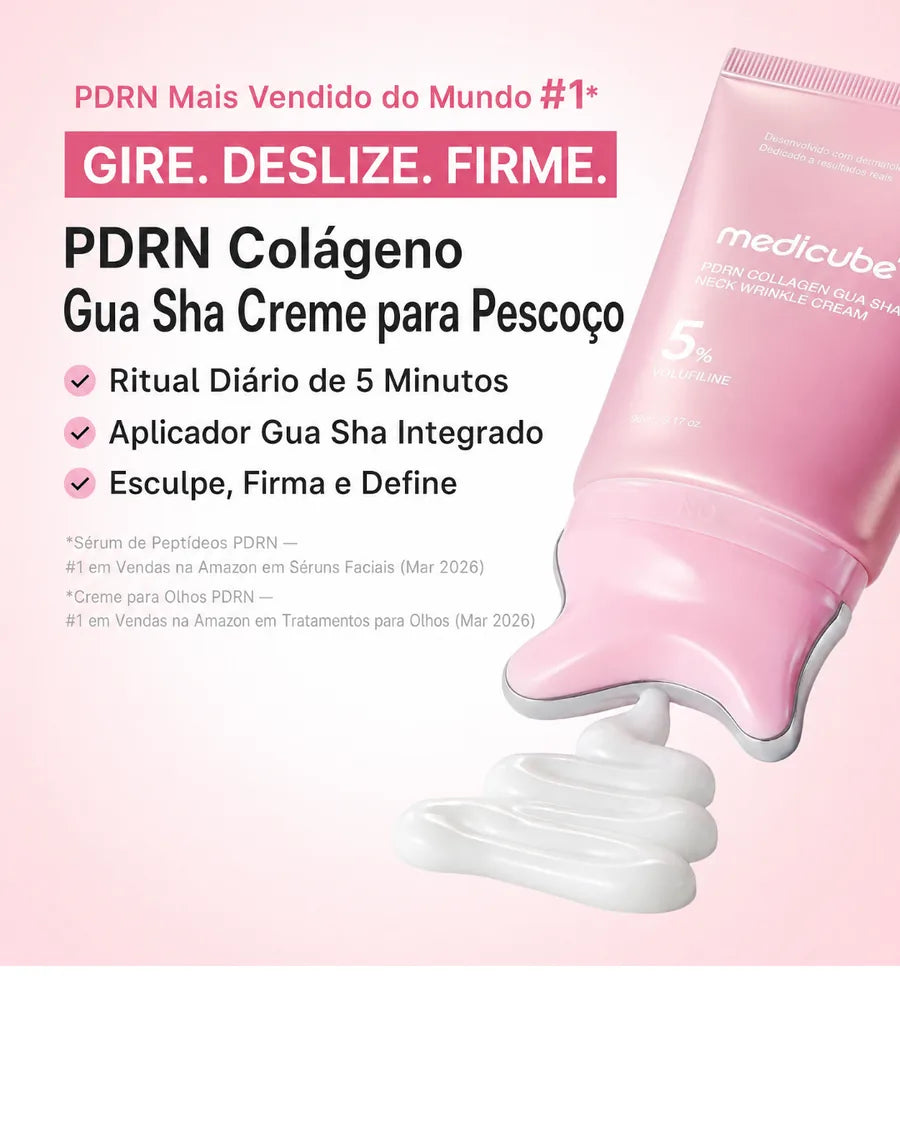 Medicube PDRN Collagen Gua Sha - Creme para Pescoço, Colo e Contorno Facial com Volufiline 5% - foto 2
