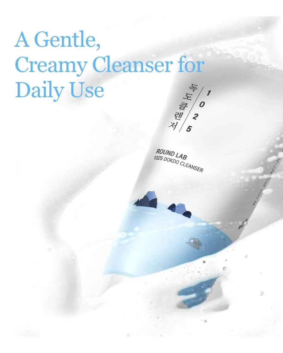 ROUND LAB 1025 Cleanser - Limpador Facial Baixo pH para Pele Sensível - foto 2