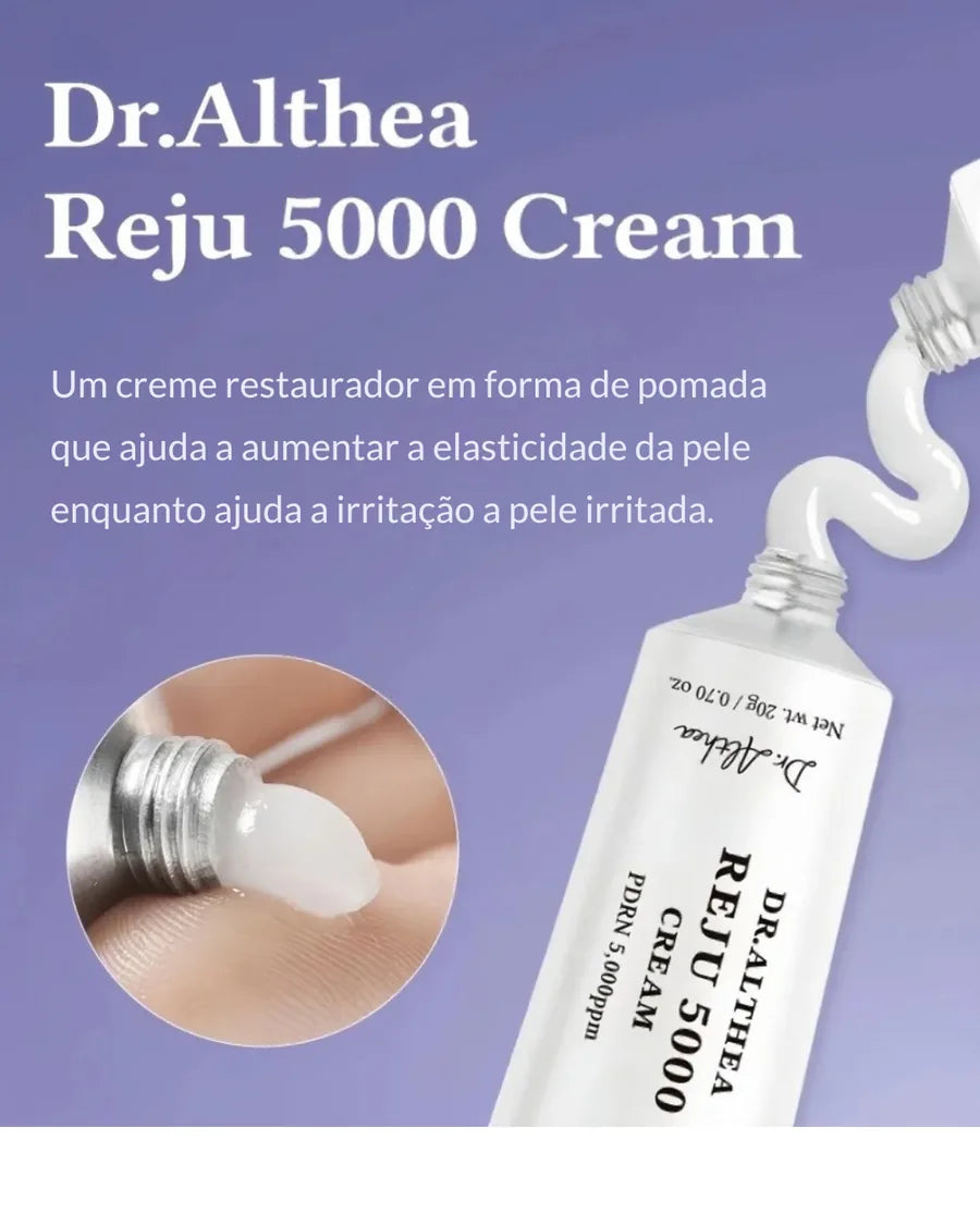 Creme Dr.Althea PDRN Reju 5000 | Creme Biome PDRN para Pele Irritada e Sensível | Hidratante Facial Suavizante com… - foto 3