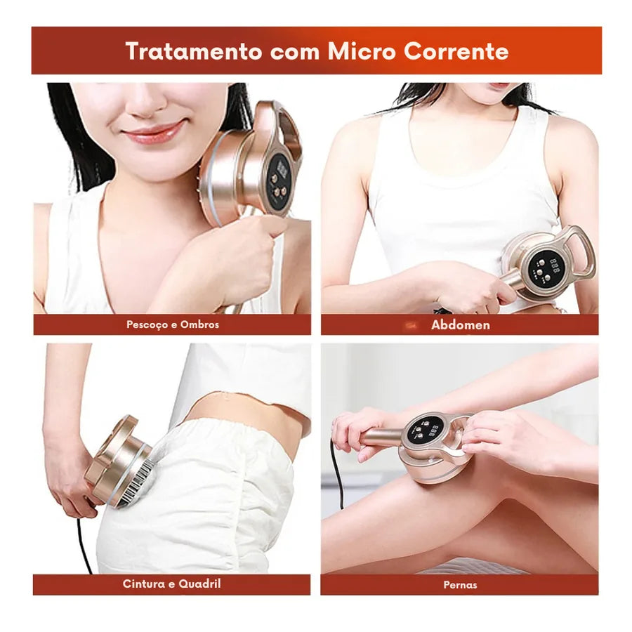 Massageador Corporal Elétrico Hailicare com Gua Sha, Movimentos de Drenagem Estética, Microcorrente, Vibração… - foto 3