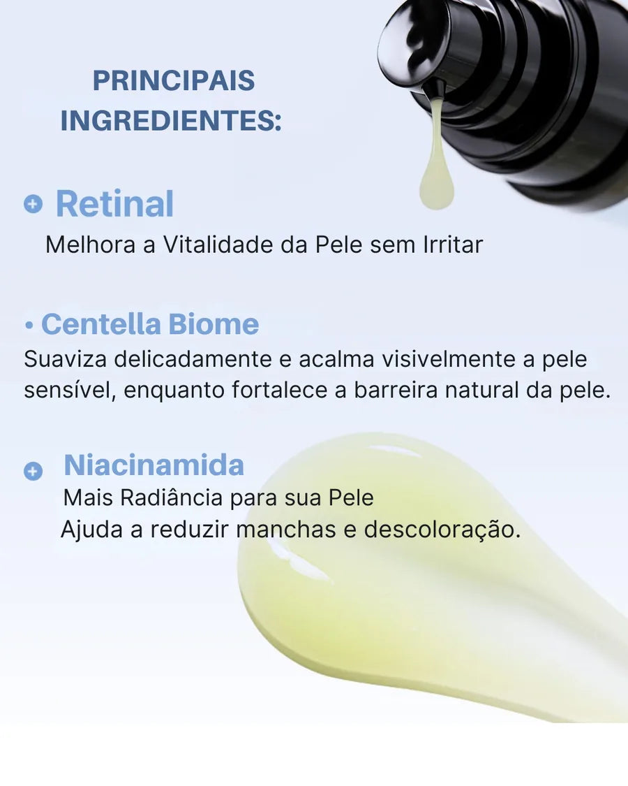 MEDITHERAPY Retinal Skin Booster Serum 150ml - Sérum Facial e Corporal para Linhas Finas, Firmeza e Clareamento - foto 3
