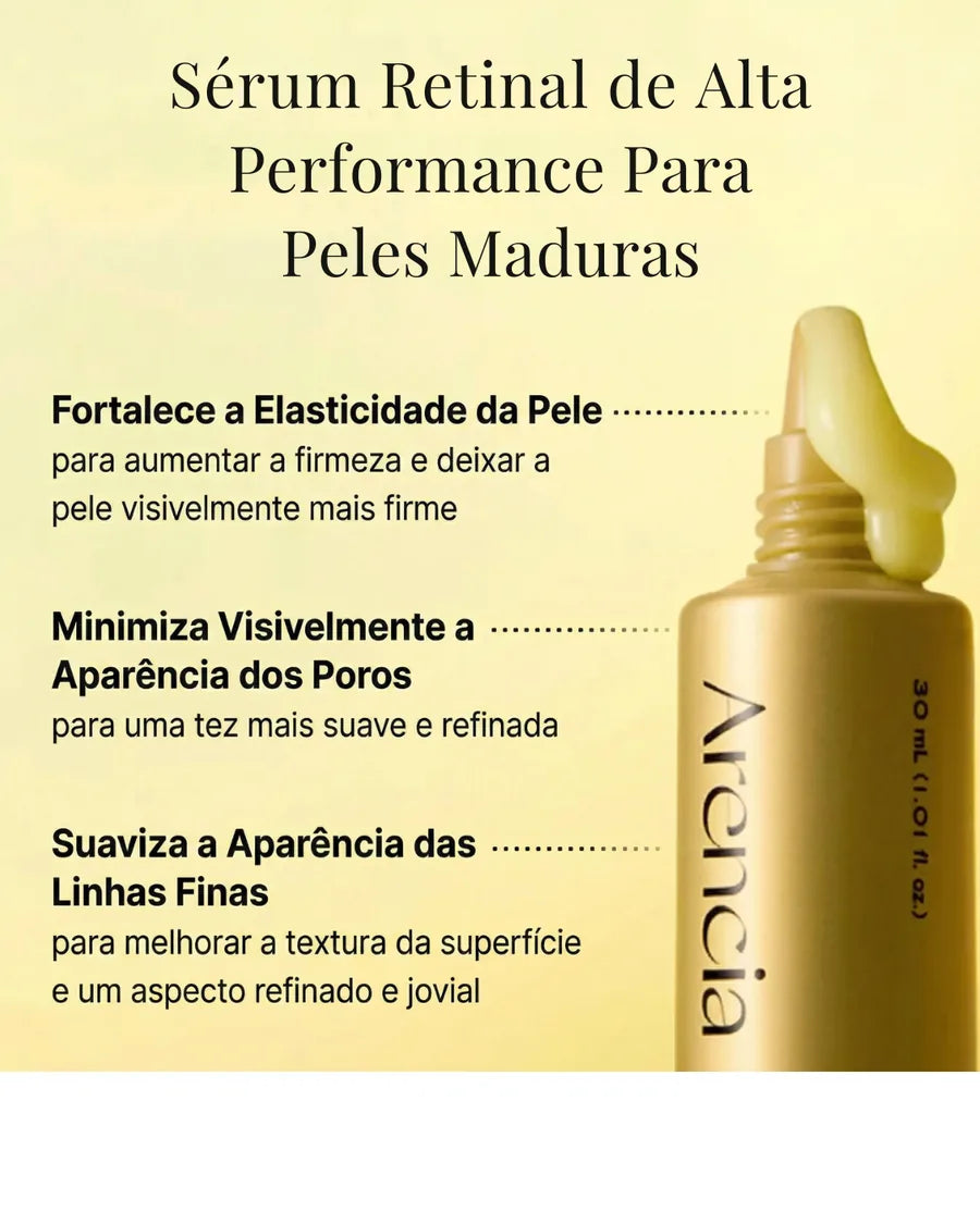 Kit Arencia Vitamin C e Retinal Booster Shot Duo - Luminosidade, Textura e Linhas Finas - foto 3