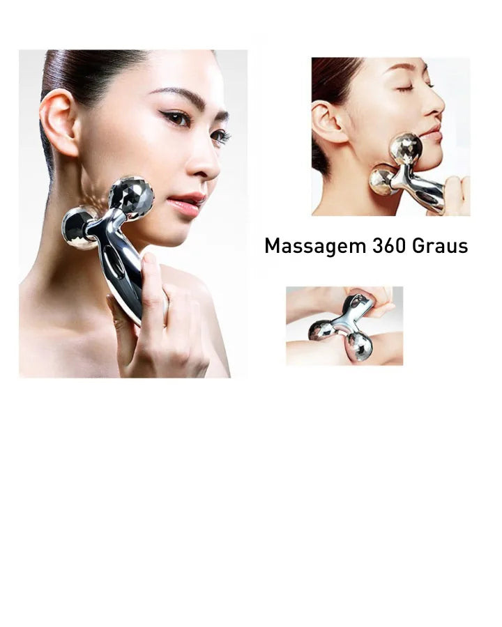 Rolo Massageador 3D - Drenagem para Lifting Facial - foto 3