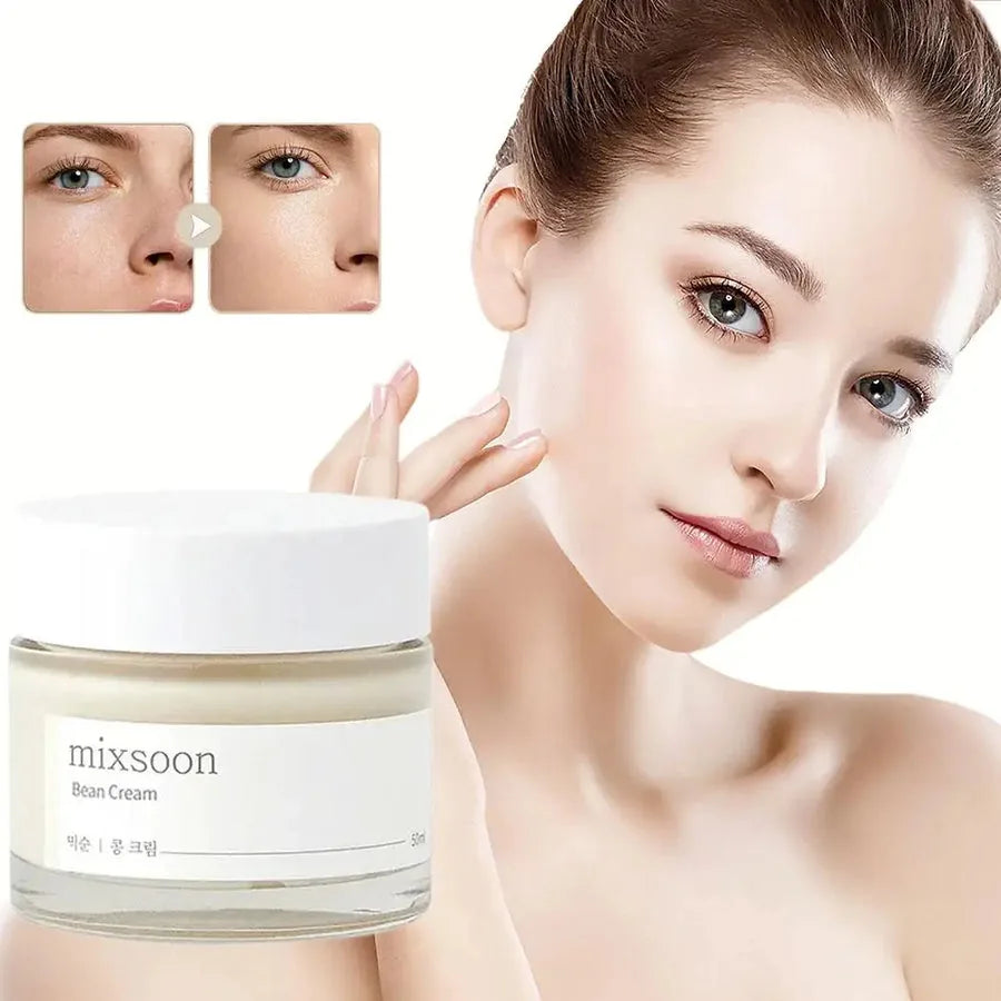 Mixsoon Creme de Feijão (Bean Cream) - Creme Hidratante Intenso para Pele Suave, Macia e com Glow - foto 3