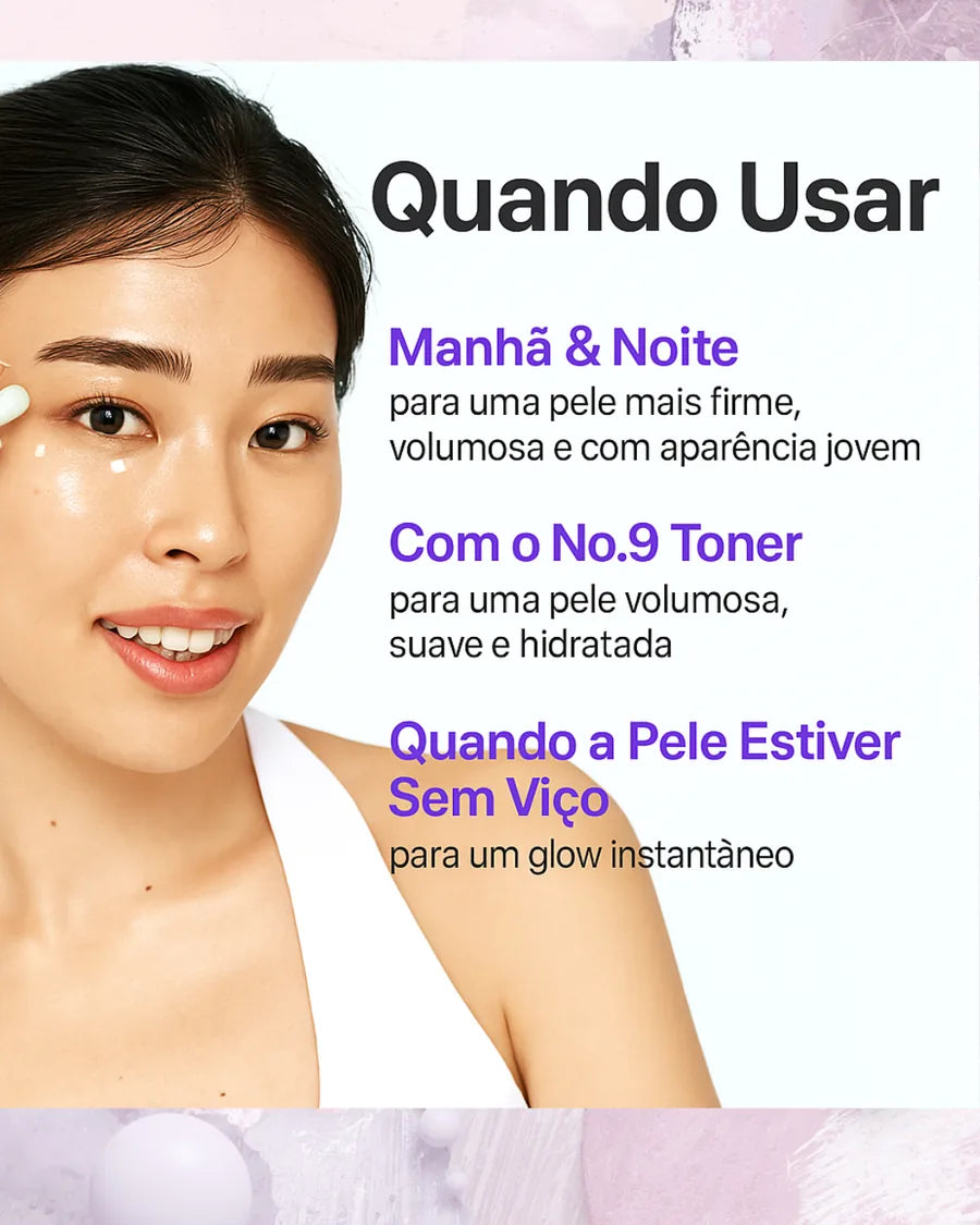 Numbuzin No.9 NAD+ BIO Lifting-sil Essence com 50 Peptídeos para Firmeza, Luminosidade e Linhas Finas - 50 ml - foto 3