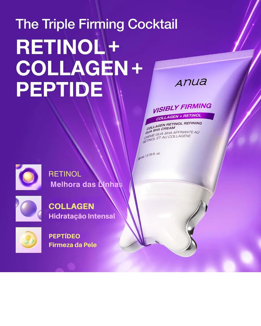Creme Gua Sha ANUA com Colágeno e Retinol para Pescoço e Colo Iluminador - foto 3