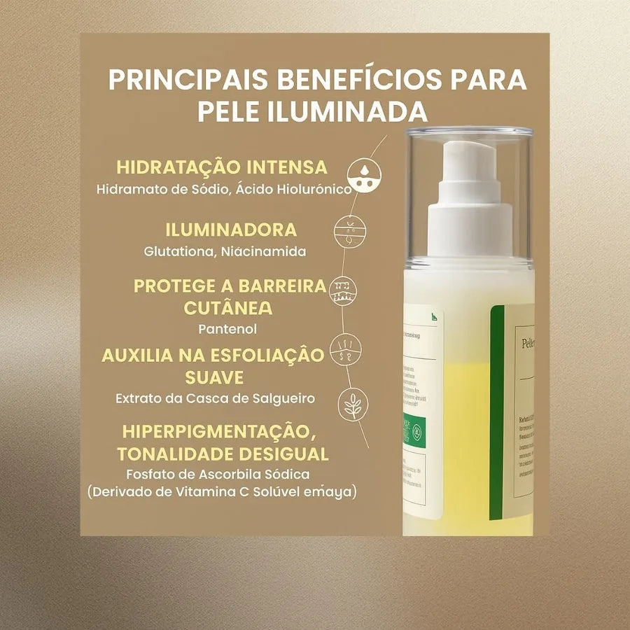 Tônico Iluminador Axis-Y com Glutationa 98% e Niacinamida 5% - Hidratante e Clareador - foto 3