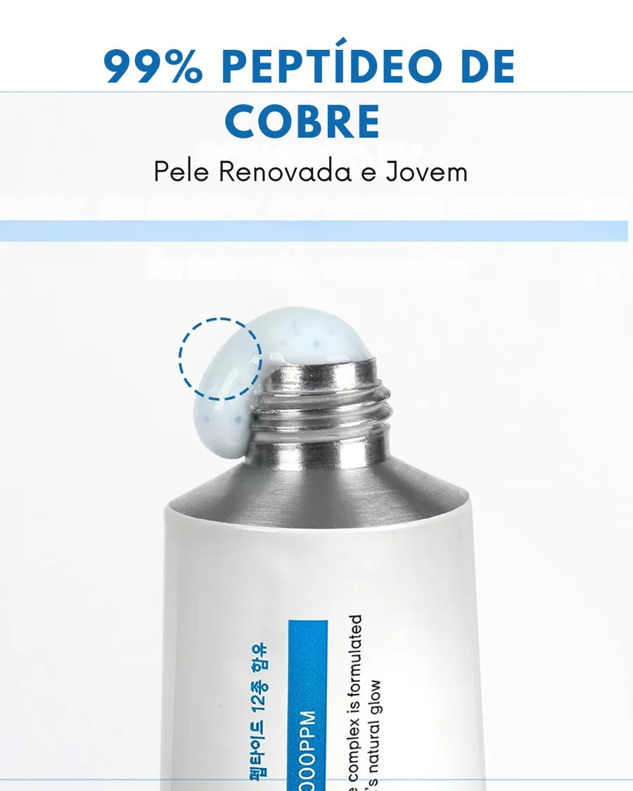 Creme Hidratante Peptideo de Cobre Poseeword 12 com GHK-Cu e Multipetídeos Firmeza e Renovação da Pele - foto 3