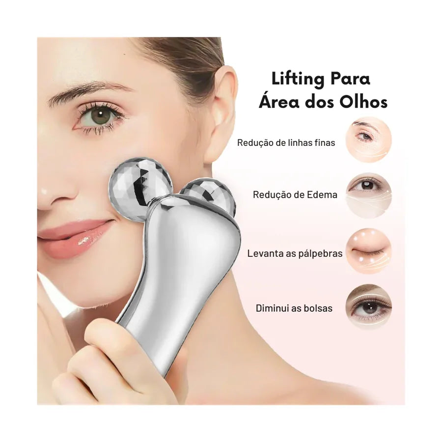 Equipamento Facial Elétrico com Microcorrente e Led - Lifting Facial e Estimulo de Colágeno - foto 3