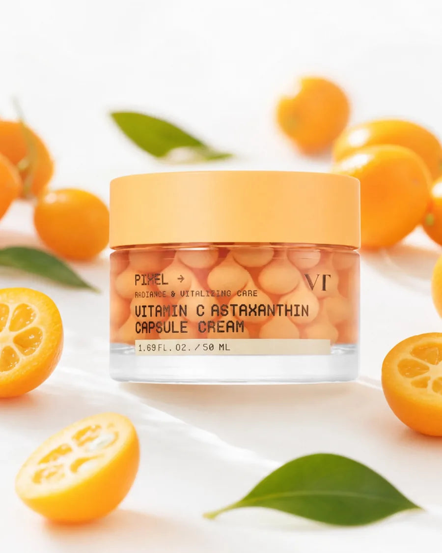 VT Cosmetics Creme Facial em Cápsulas de Vitamina C e Astaxantina para Luminosidade, Hidratação e Tom Irregular - foto 3